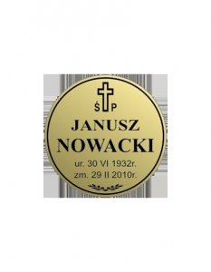 tabliczka na trumnę 5