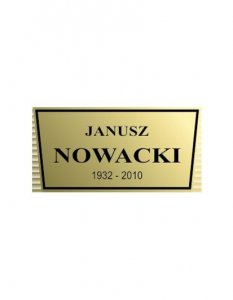 tabliczka na trumnę 6