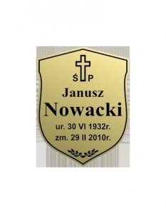 tabliczka na trumnę 10